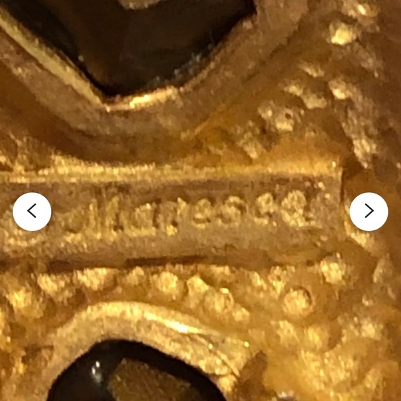 Maresco vintage clip on earrings - Picture 5 of 7